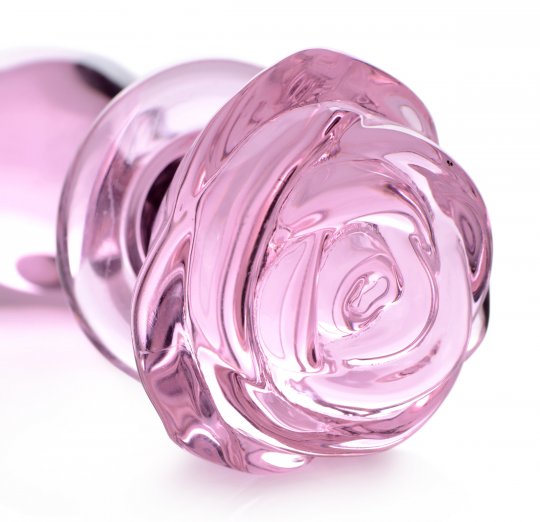 Rose Glass Plugs