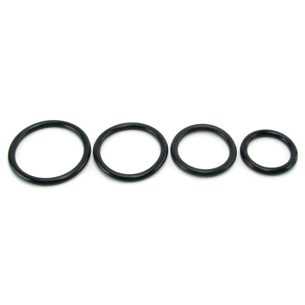O-rings in 4 sizes