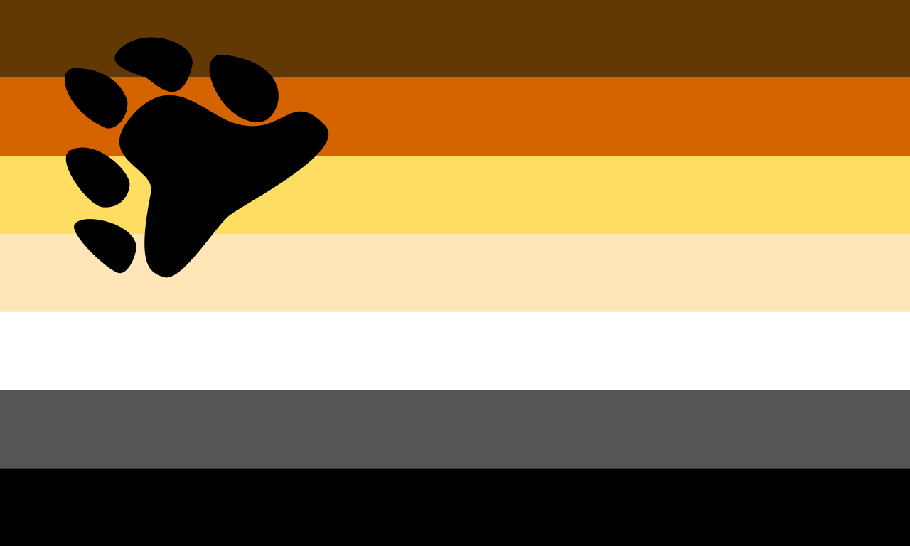 Bear Brotherhood pride flag