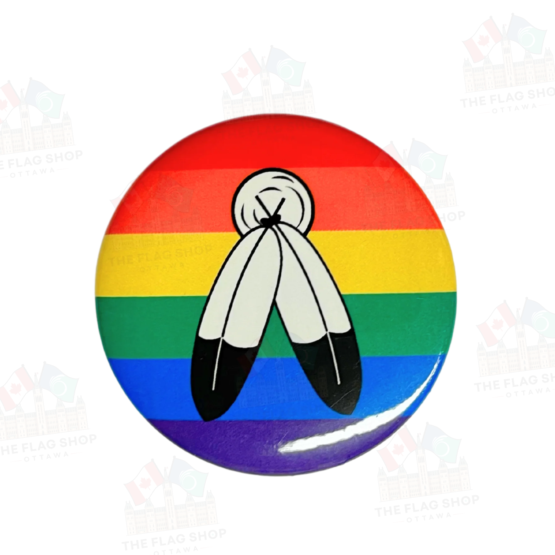 Pride Flag Buttons