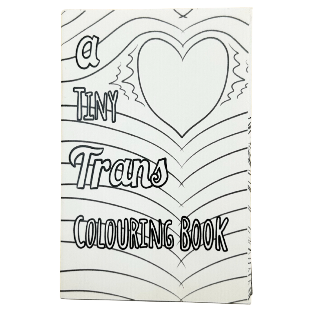 Trans Coloring Sheets A Tiny Trans Colouring Book — Venus Envy