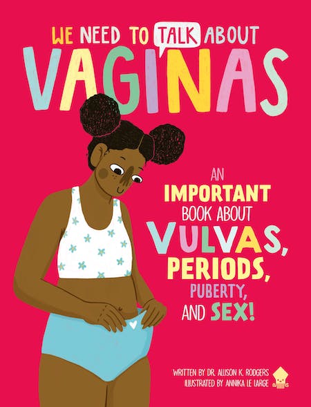 Cover of We Need to Talk About vaginas. 