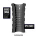 Blush Hekx Silicone Stroker internal view of ribbed channel