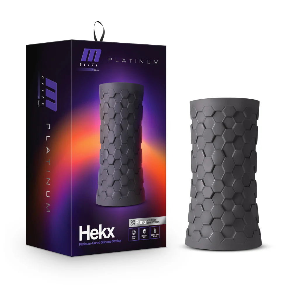 Blush Hekx Silicone Stroker with box