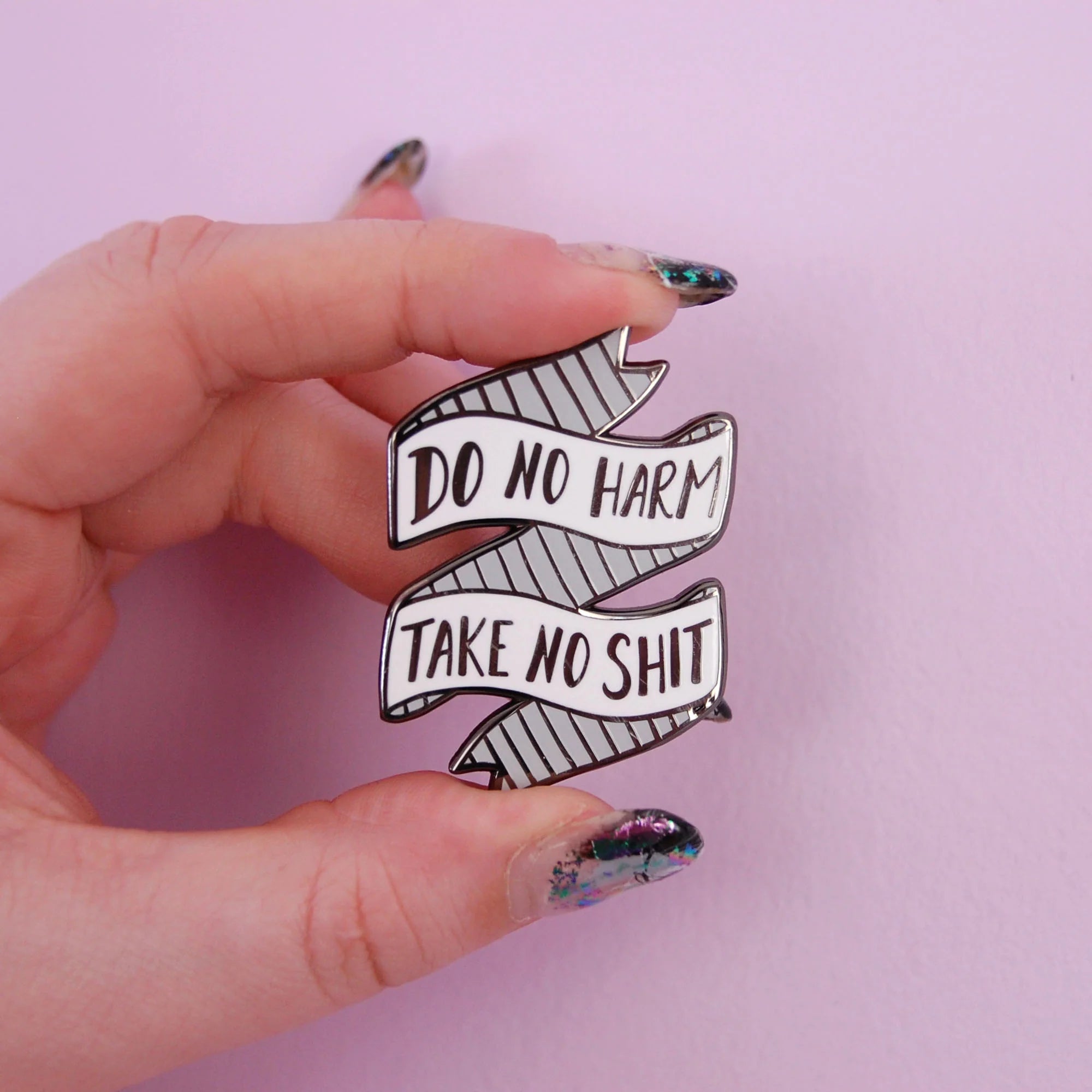Do No Harm Enamel Pin