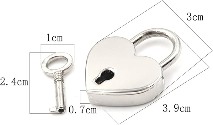 Mini Heart Padlock