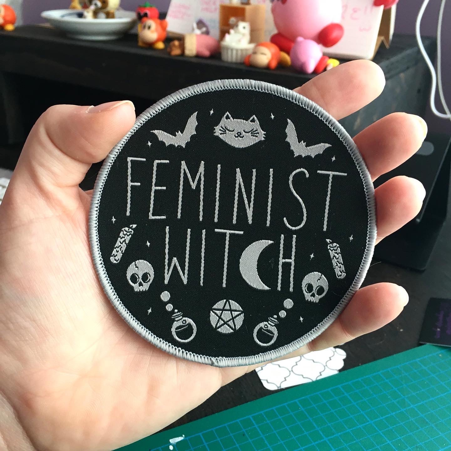Feminist Witch Iron-on Patch