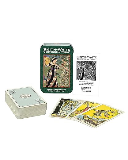 Smith-Waite Centennial Tarot Deck in a Tin