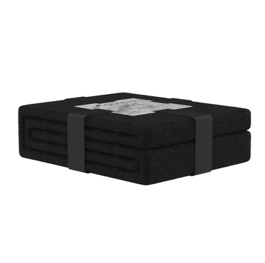 Adore U black waterproof blanket in its packaging. 