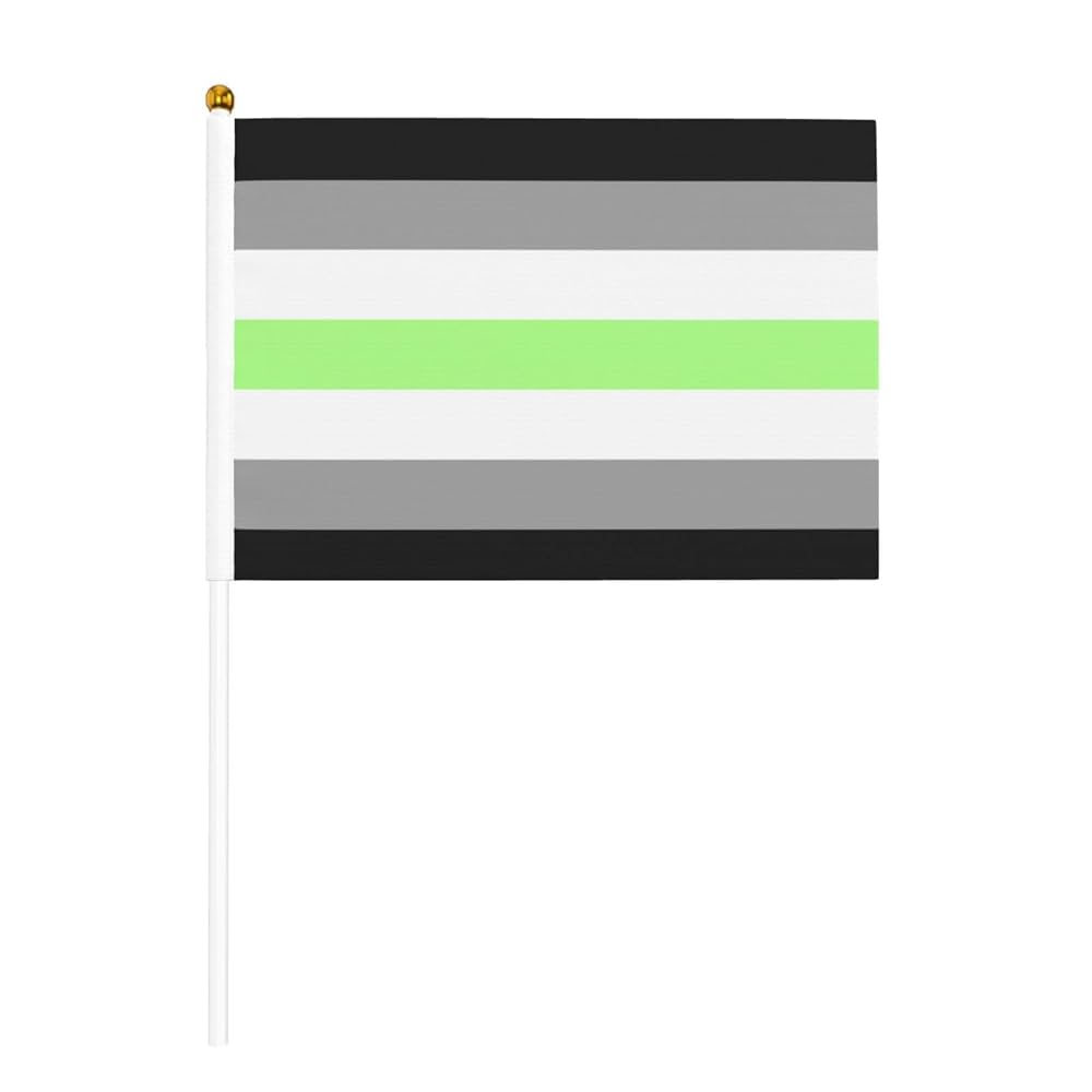 Agender mini pride flag