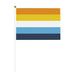 Aroace mini pride flag