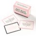 Date Night Challenges box with three cards showing playful couples activities