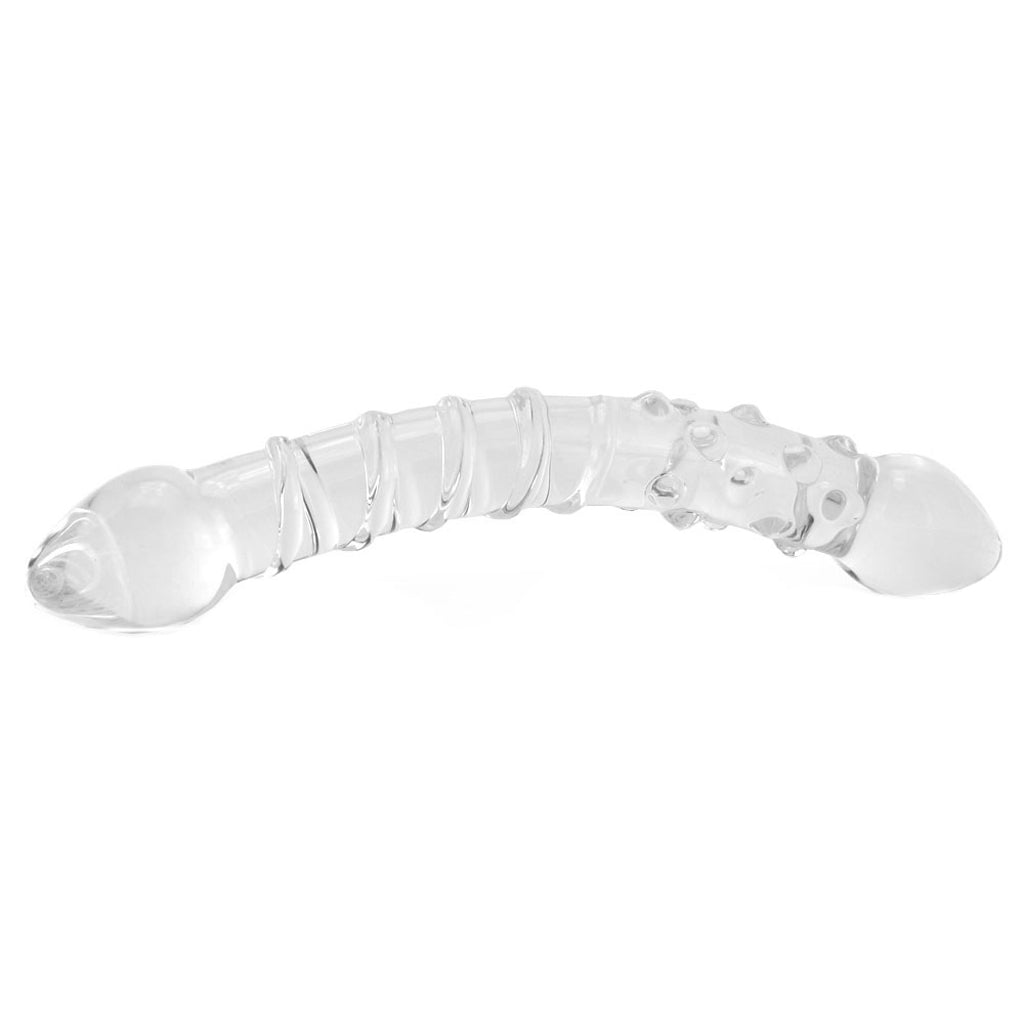 Gläs Double Trouble Glass Dildo