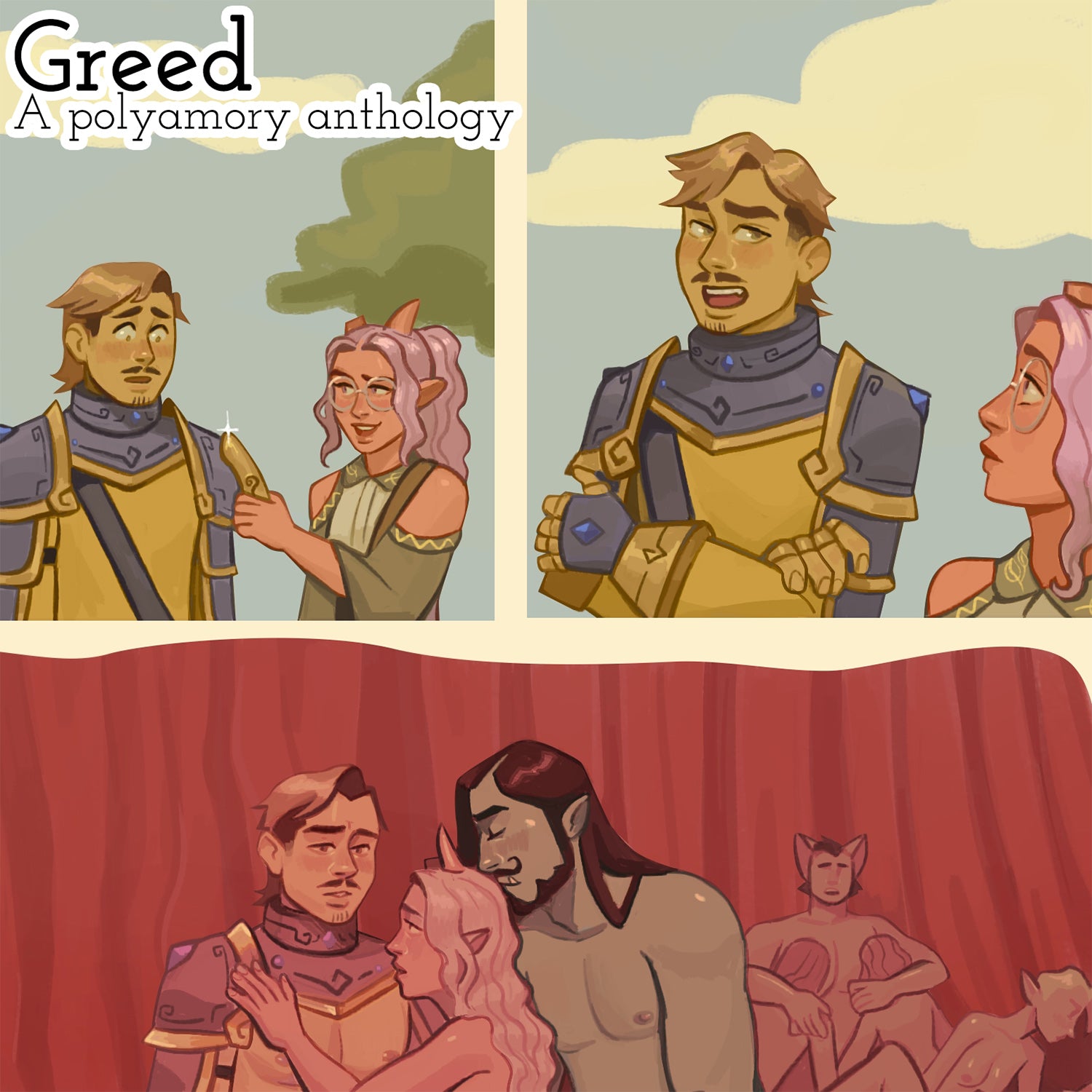 Greed: A Sexy Polyamory Comic Anthology