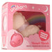 The packaging of the toy, which says Unihorn with a rainbow design, twinkly stars and a moon.