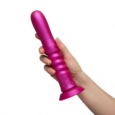Romp jiggle held up in front of a white background 