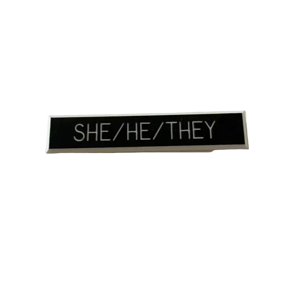 Pronoun Magnet  Badge