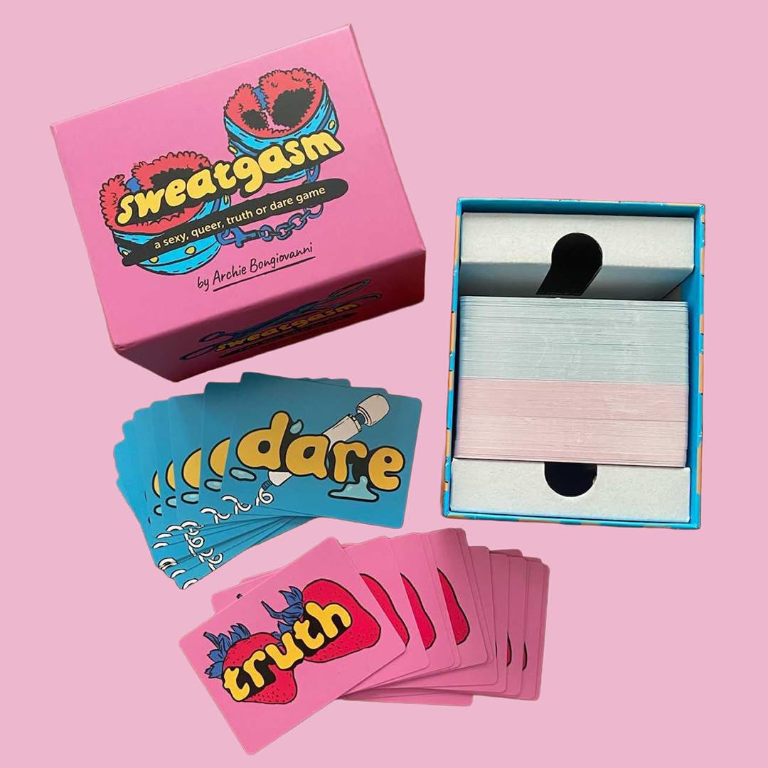 Sweatgasm: a sexy, queer, truth or dare game