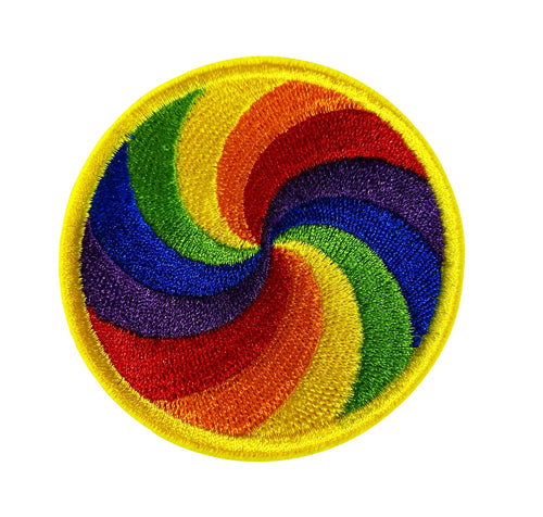 Rainbow Swirl Patch