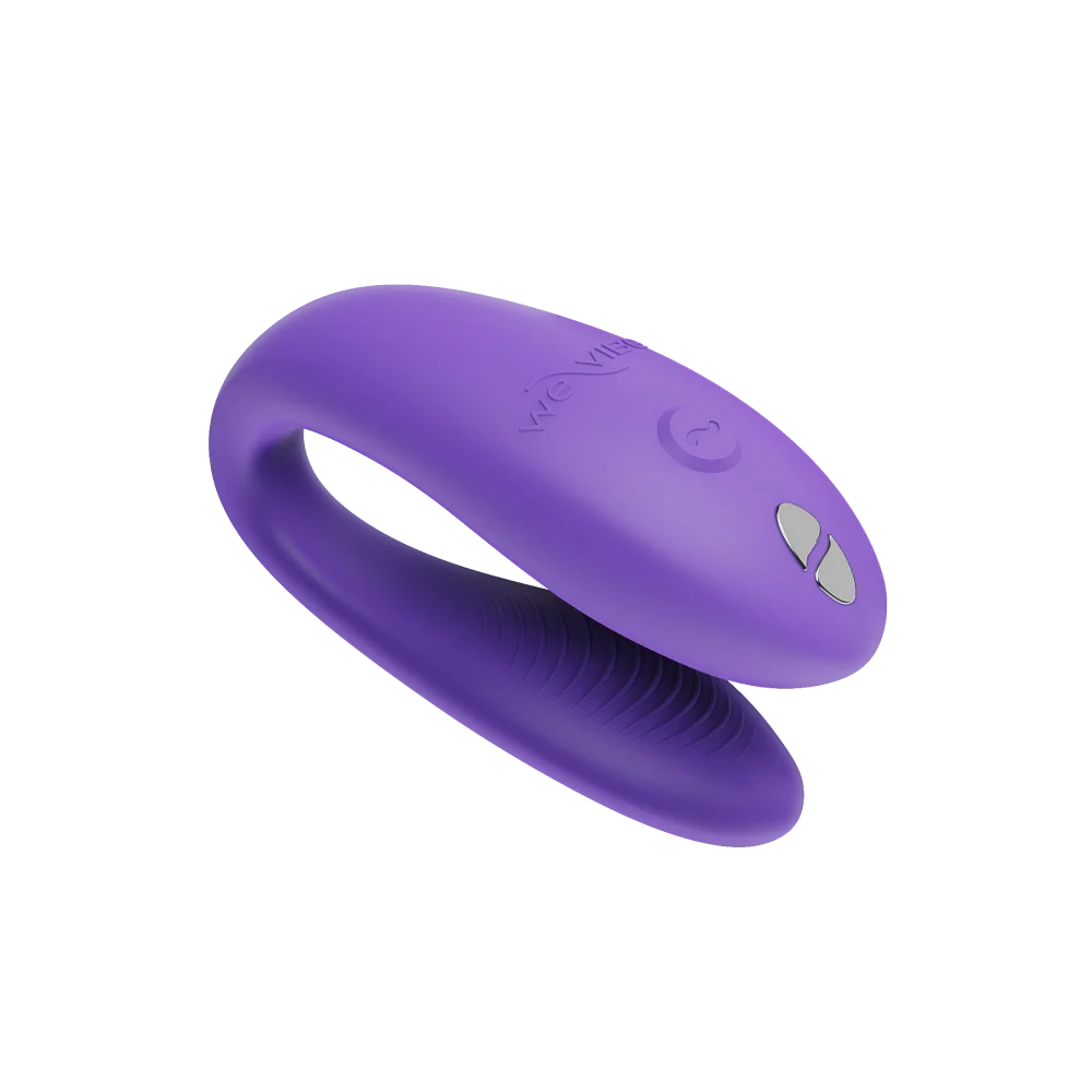 A picture of sync go in purple