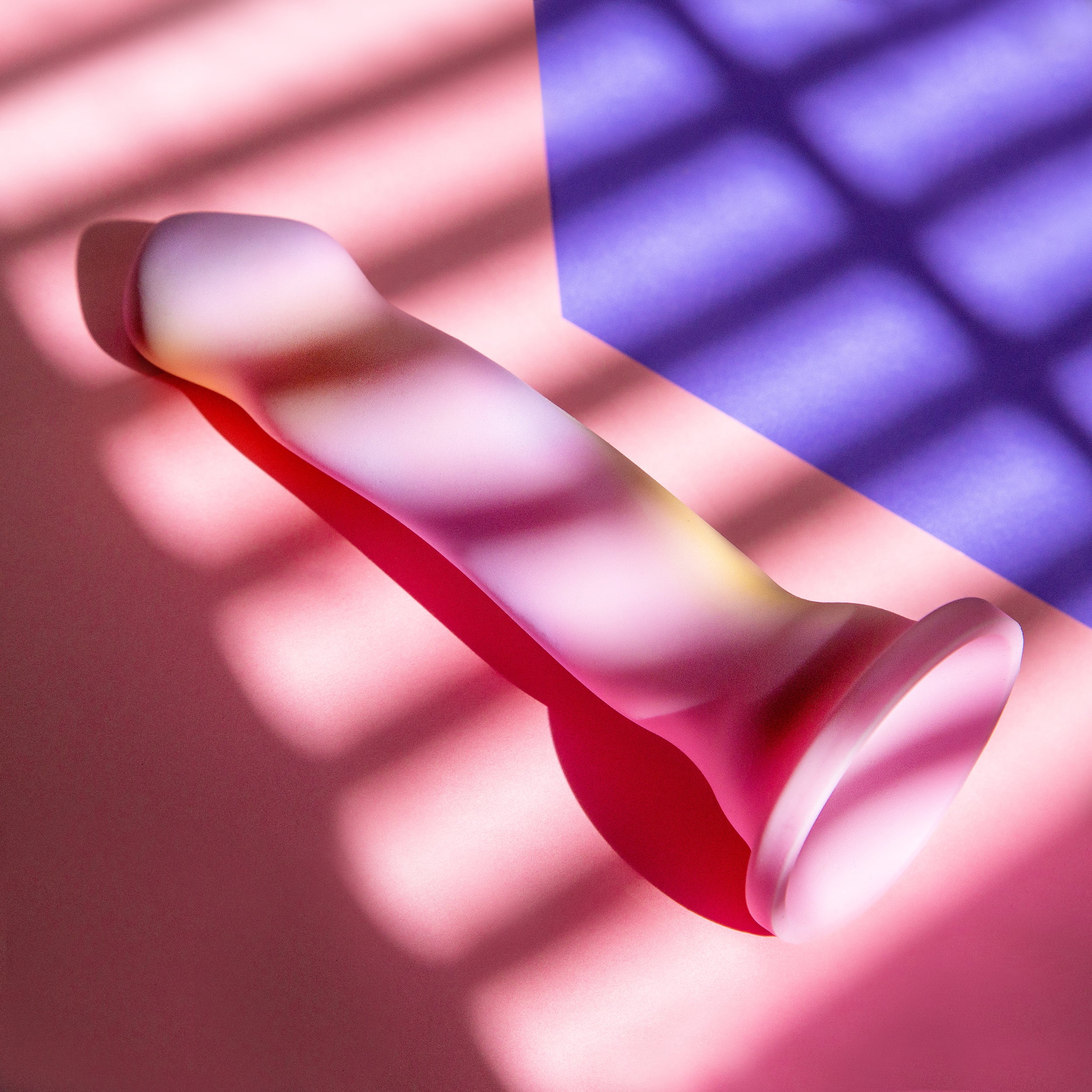Avant sun's out pastel watercolour dildo on pink background
