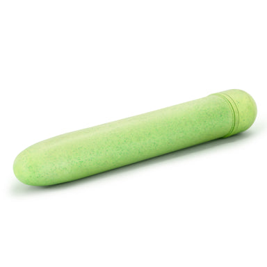Blush gaia in green lying on side