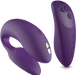 Purple dual vibrator and remote