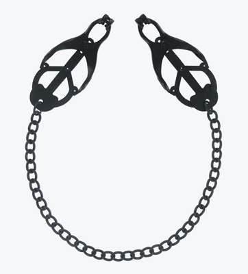 Clover clamps with chain in a circle