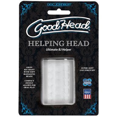 Helping head stroker in package