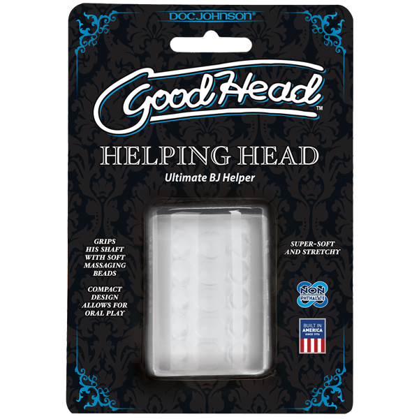 Helping head stroker in package