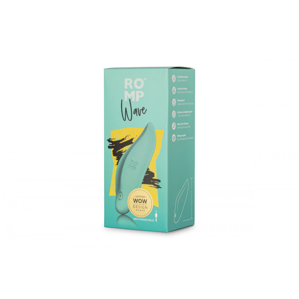 The mint coloured box that romp wave comes in. 